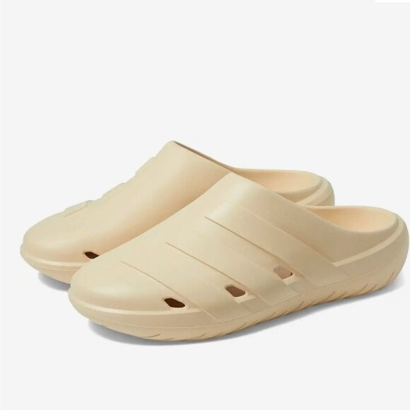 Adidas Adicane Clogs- Beige - Picture 1 of 9